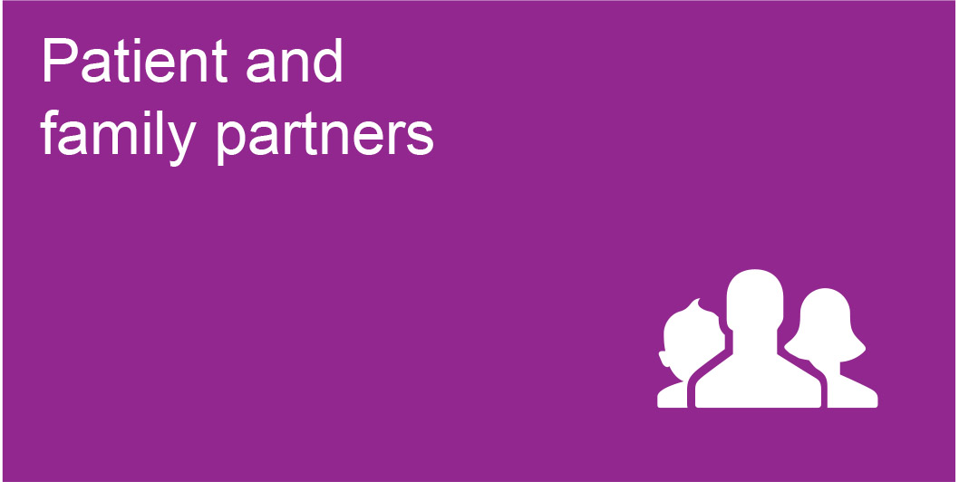 Patient and family partners