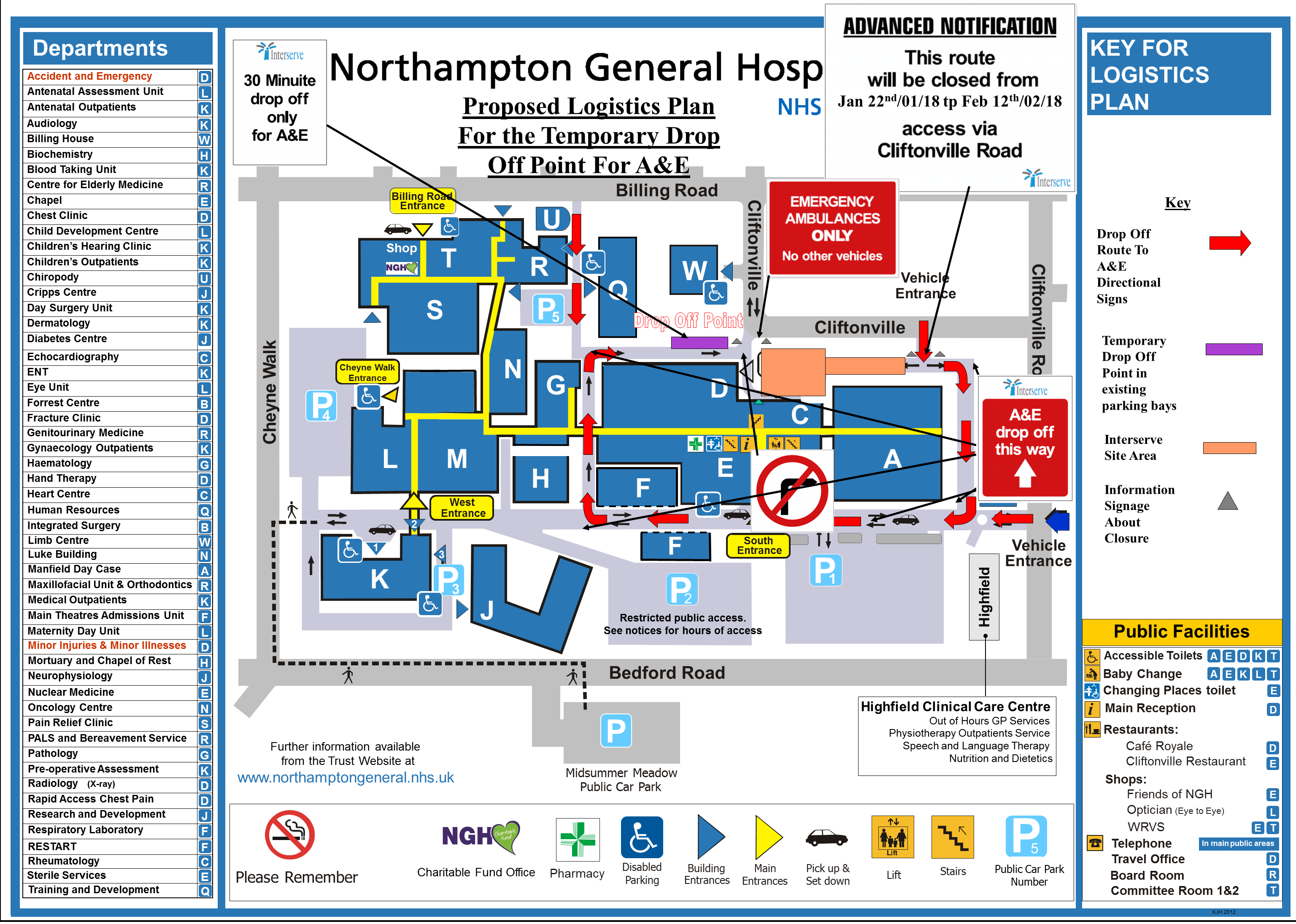 northampton general map Gadgets 2018 Northampton Hospital Map northampton general map
