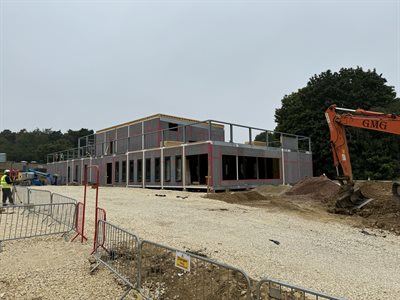 Corby modules in place- September 2024