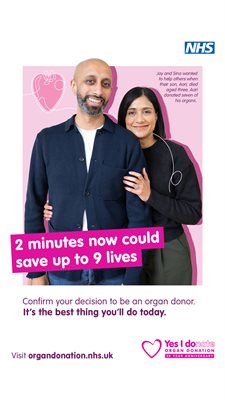 MR1549 Organ Donation Week message