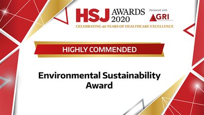HSJ Awards 2020 - HC - Environmental Sustainability Award