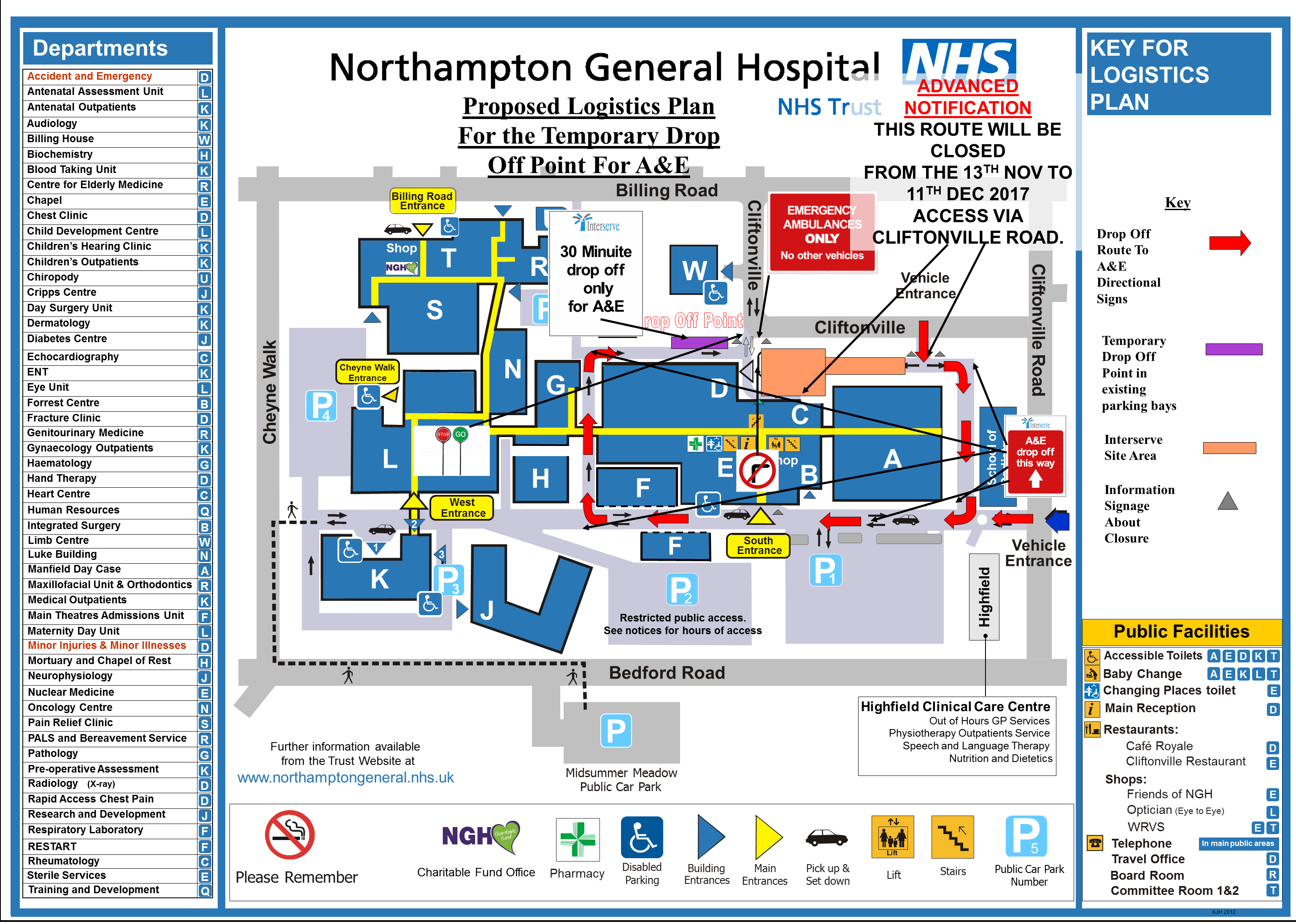 northampton general map Major Building And Service Improvements northampton general map