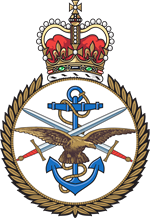 The Tri-service Badge Of The British Armed Forces